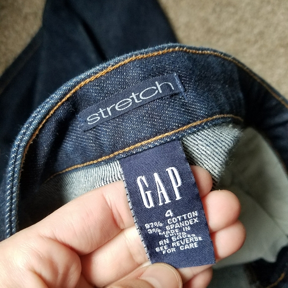 Gap denim highwaist pencil skirt - Picture 2 of 4